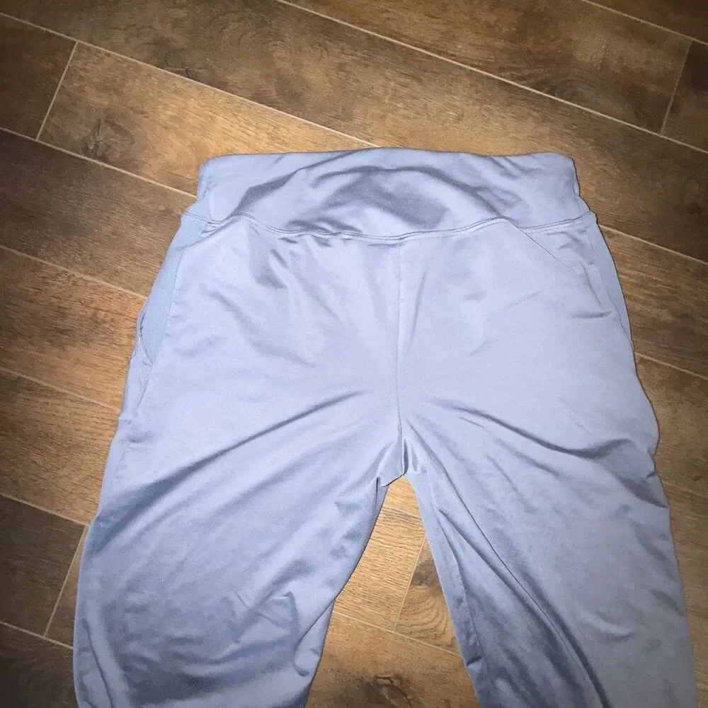 Zella Men’s Sz Small Grey Joggers Drawstring Cuffed
